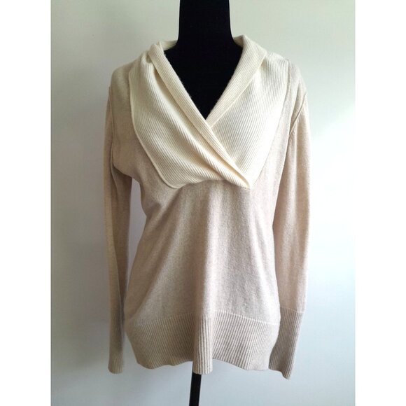 Banana Republic Sweaters - Banana Republic Luxury Wool Cashmere Chic Winter Minimalist Sz Medium Sweater